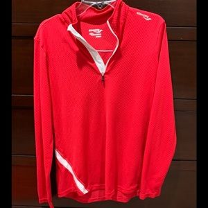 Saucony Pull Over Quarter Zip -Size Large